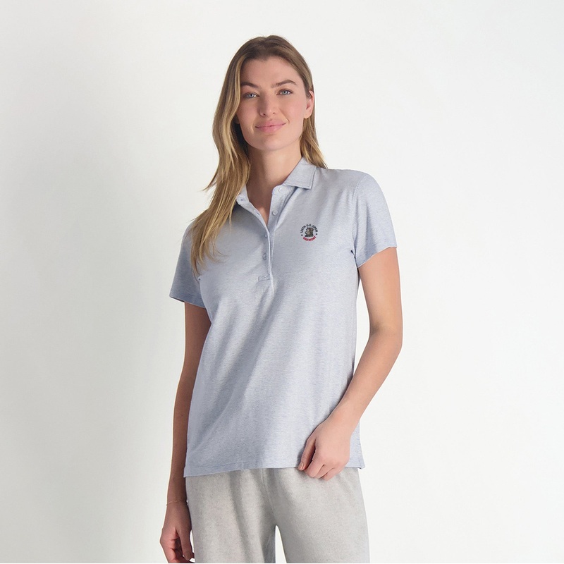 2025 U.S. OPEN | MARGIE POLO GREY HEATHER XS