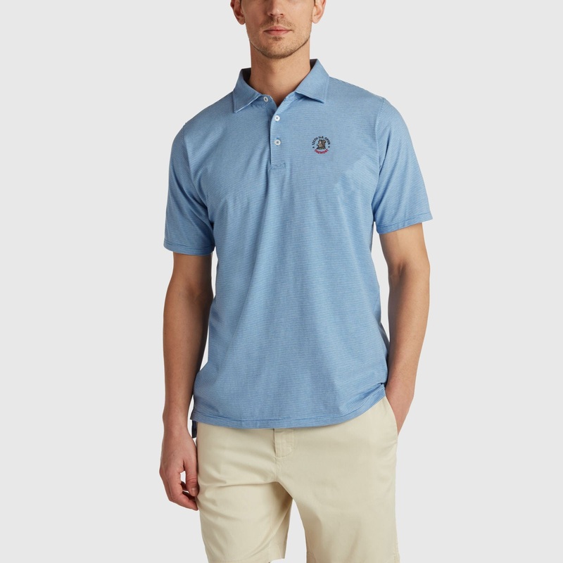 2025 U.S. OPEN | VIN POLO INDIGO HEATHER SML