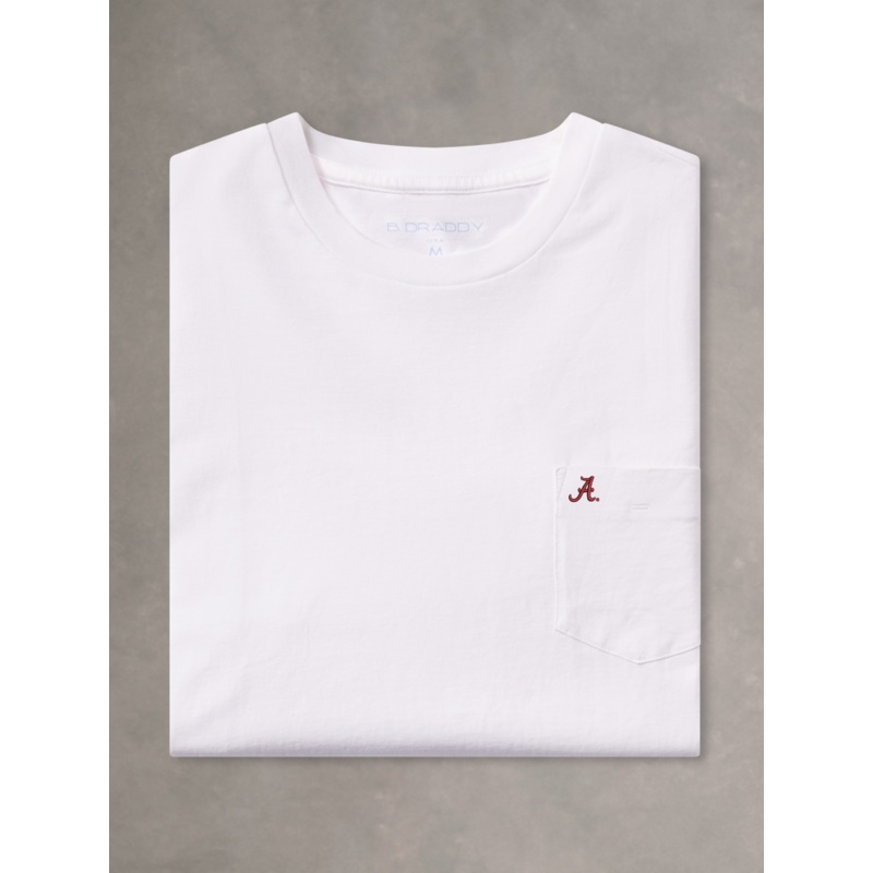 ALABAMA | DEWEY SHORT-SLEEVE TEE | COLLEGIATE WHITE SML