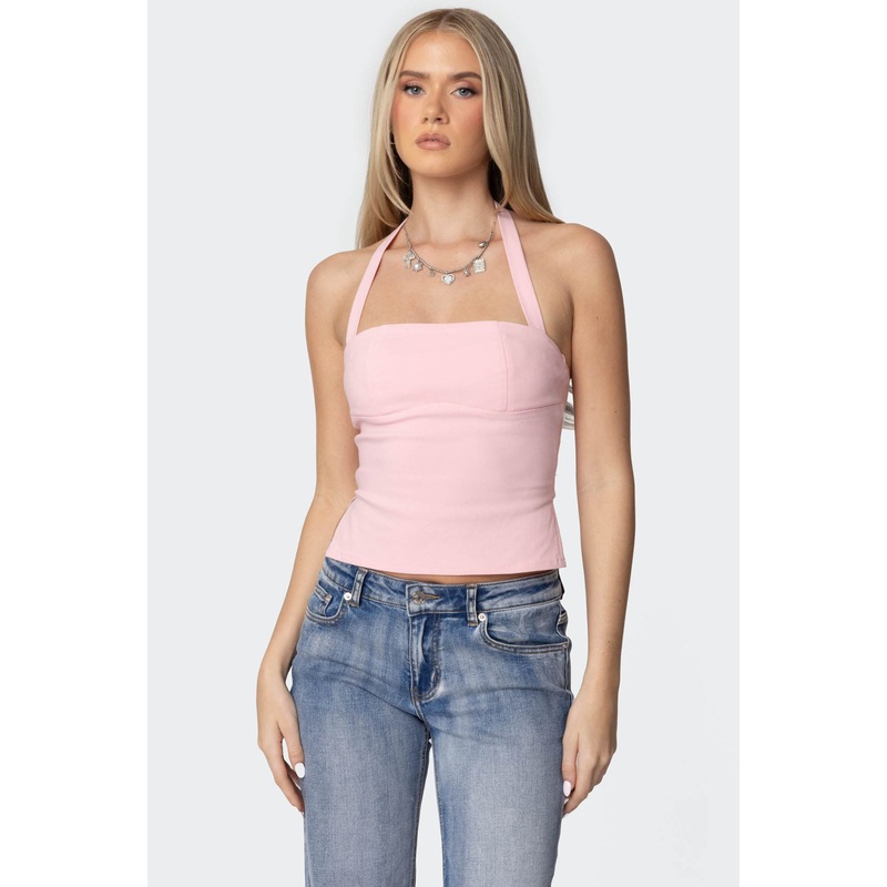 Dara Halter Top PINK XS