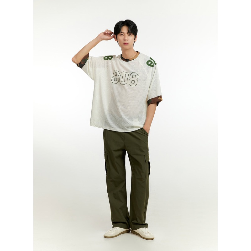 Men’s Cargo Pants (Dark Green) IL412 Dark green M