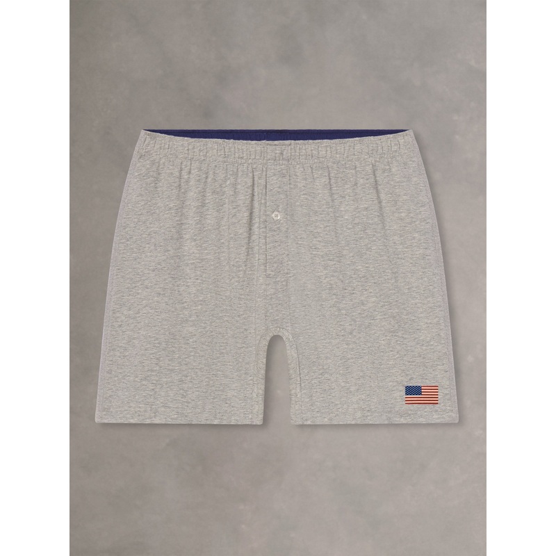 AMERICAN FLAG | RICHARD BOXER GREY HEATHER SML