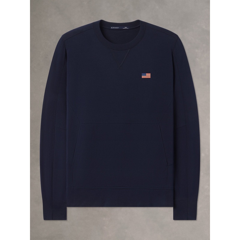 AMERICAN FLAG | RUSS CREWNECK NAUTI SML