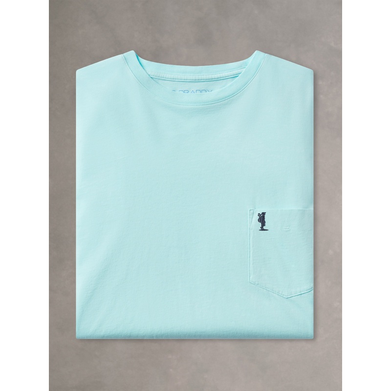 CHARLIE GOLF X B.DRADDY | DEWEY SHORT-SLEEVE POCKET TEE SANDY LANE SML