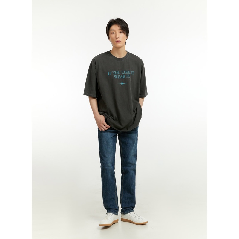 Men’s Slim Fit Jeans IL418 Dark blue S