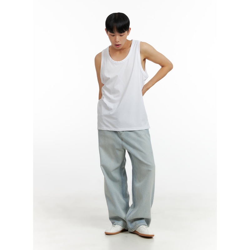 Men’s Loose Fit Jeans CL429 Light blue S