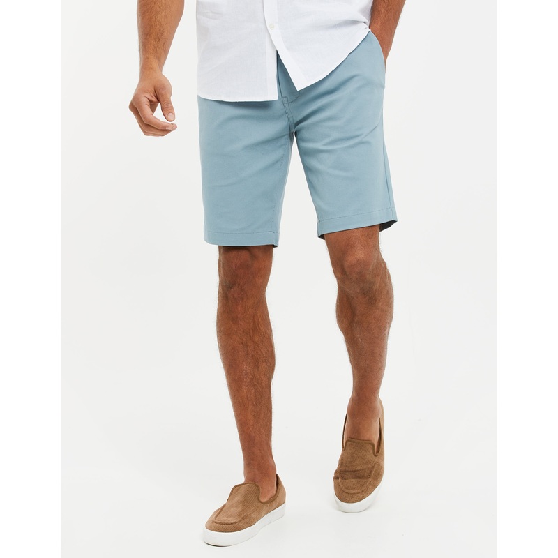 Duck Egg Blue Slim Fit Chino Shorts Duck Egg Blue 30