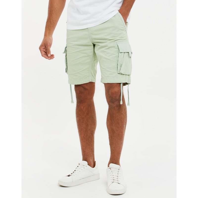 Sage Green Cargo Shorts Sage Green 30
