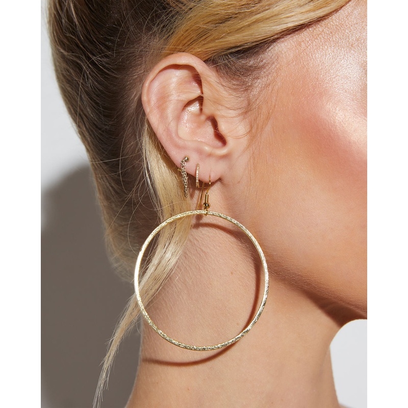 Always Essential Hoops Gold O/S