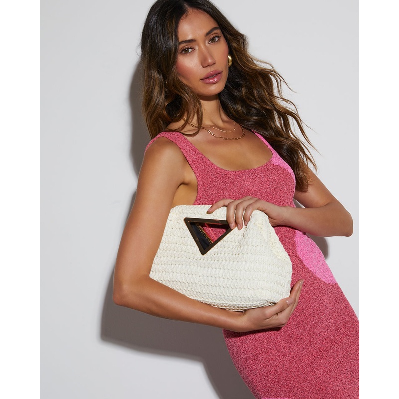 Resort Vibes Crochet Bag Natural O/S