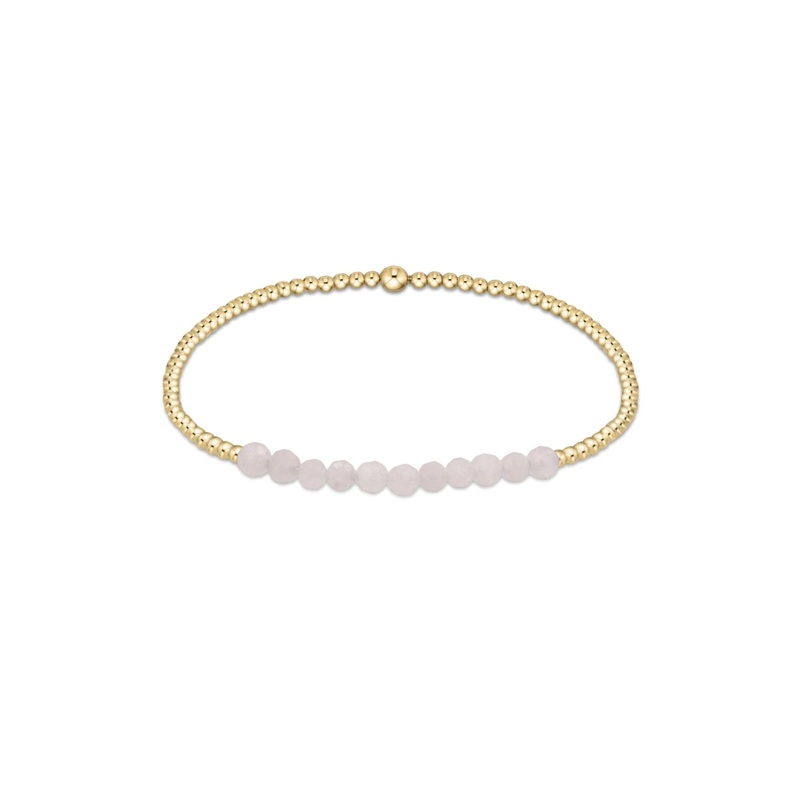 enewton  Gold Bliss Classic 2mm Bead Moonstone Bracelet