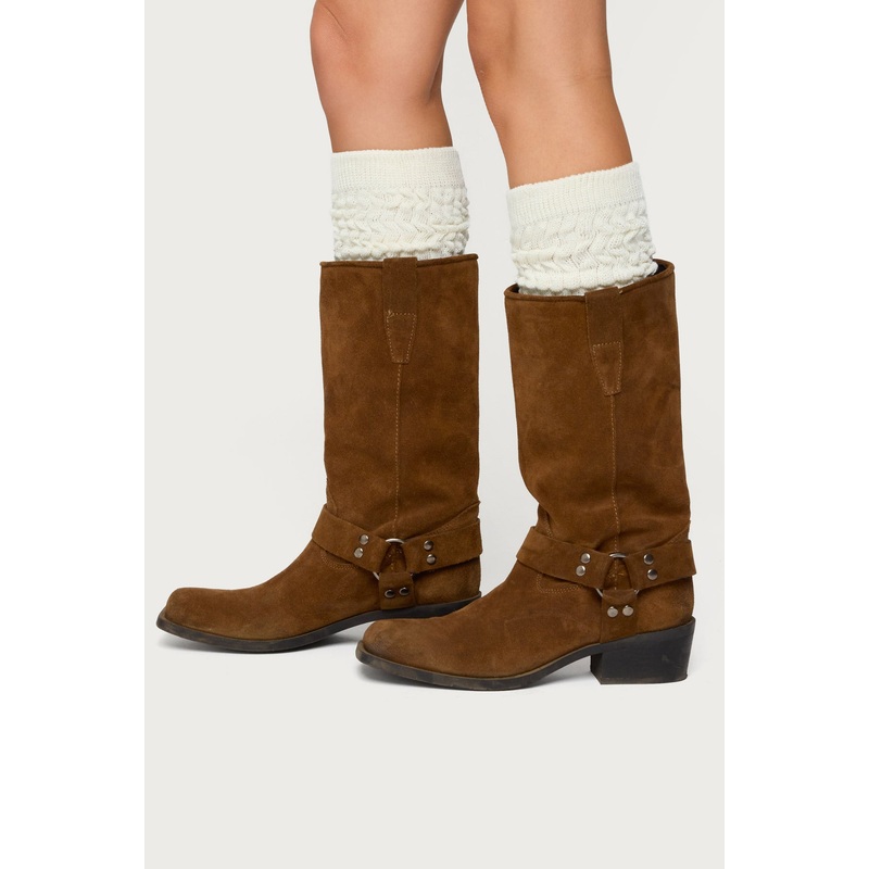 Knee High Scrunch Socks IVORY OS