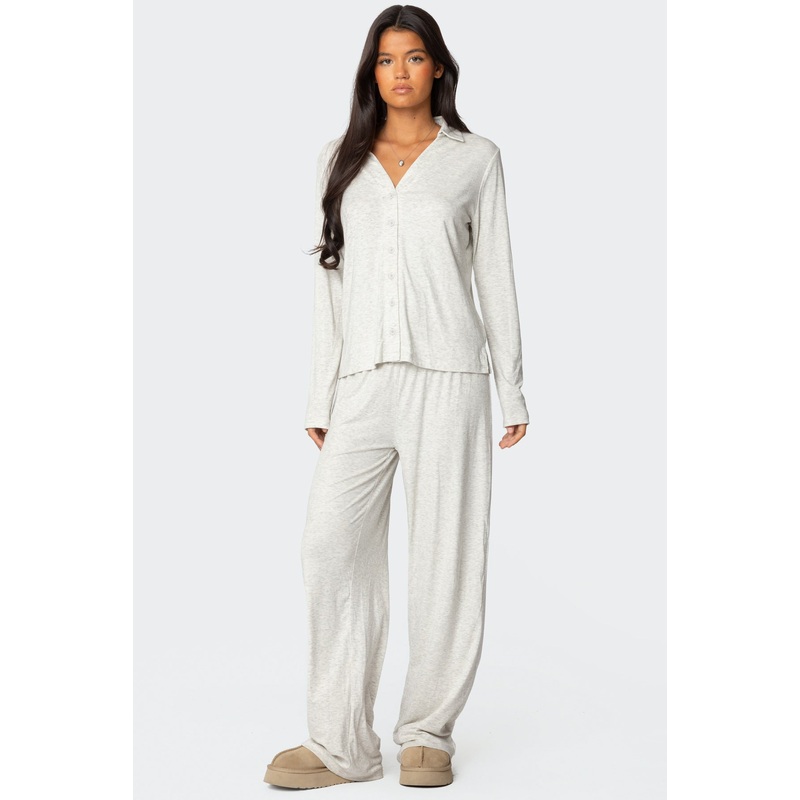 Justina Pants GRAY MELANGE XS