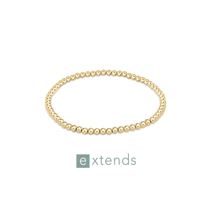 enewton Extends Classic Gold 3mm Bead Bracelet