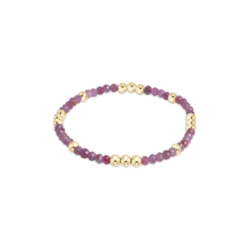 enewton Worthy Pattern 3mm Bracelet Ruby