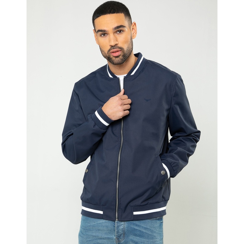 Navy Bomber Jacket Navy S