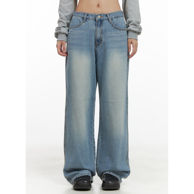 Holly Low Rise Loose Jeans CS404 Blue S