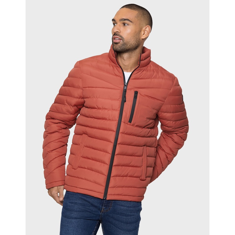 Rust OrangeLightweight Puffer Jacket Rust Orange S