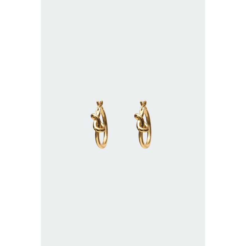 Knot Earrings GOLD OS