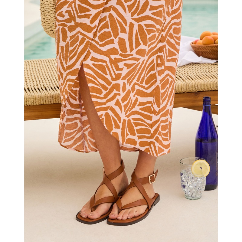 Vander Strappy Sandal Tan 6