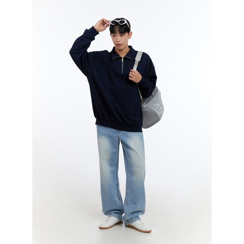 Men’s Light Denim Classic Fit Jeans IS413 Light blue S