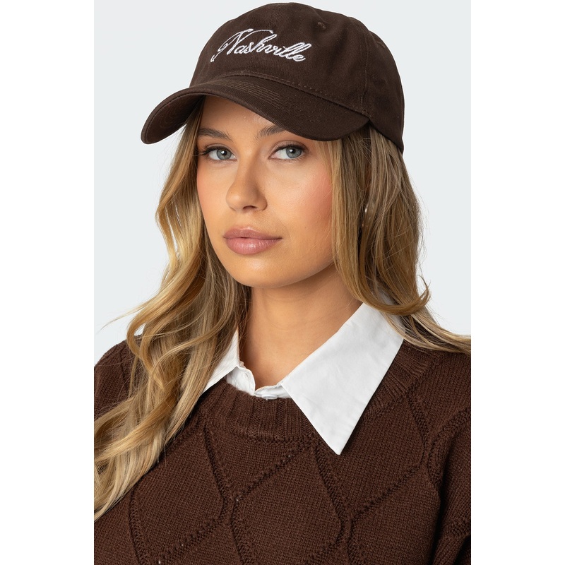 Nashville Adjustable Cap BROWN OS
