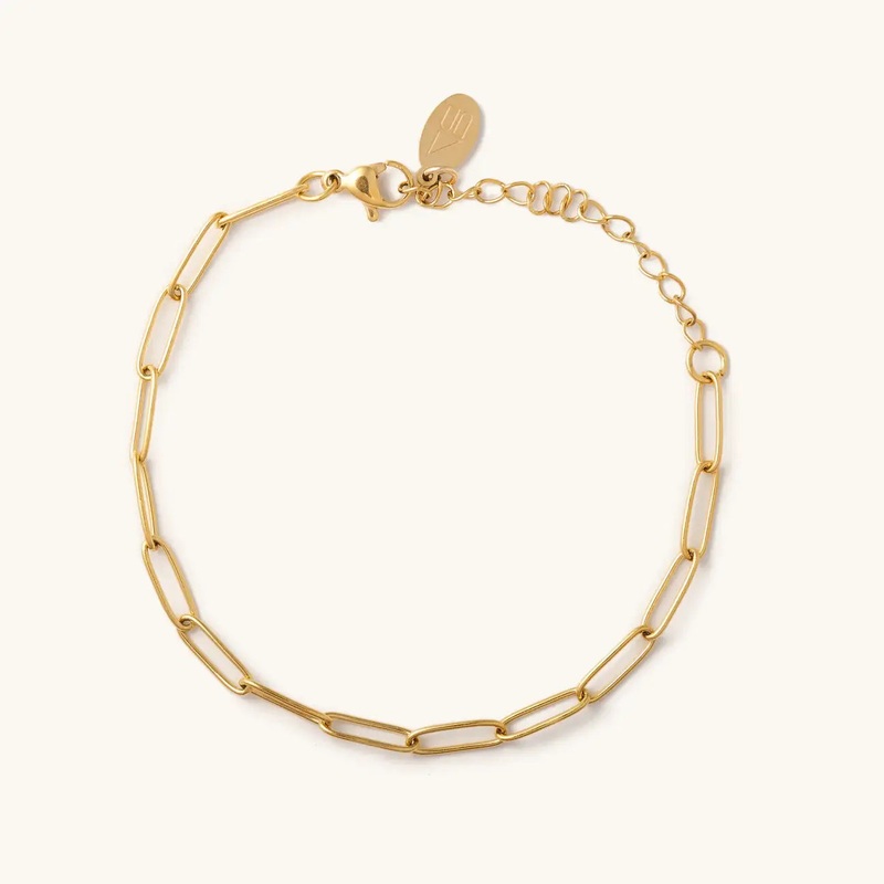 Nikki Smith Designs  Sasha Chain Bracelet Gold