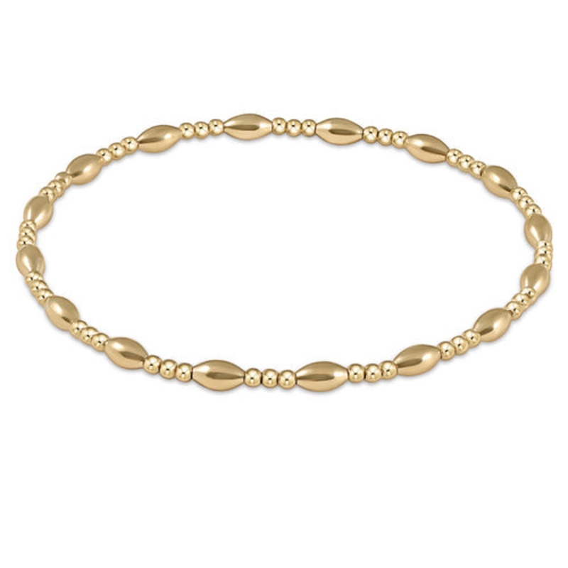 enewton  Harmony Sincerity Pattern Gold 2mm Bracelet