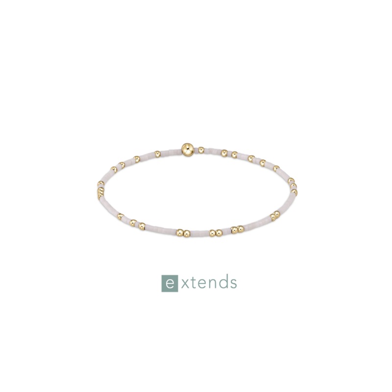 enewton  Extends Hope Unwritten Bracelet – White