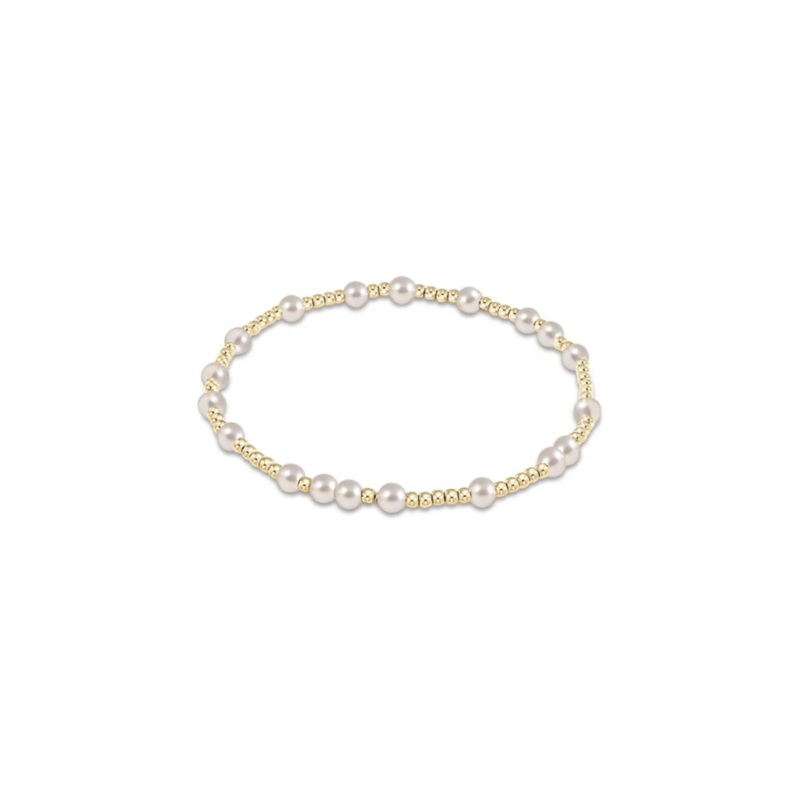 enewton  Hope Unwritten 4mm Bead Bracelet – Pearl