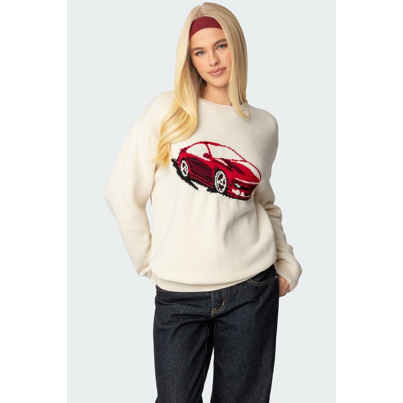 Motor Medley Sweater CREAM XS