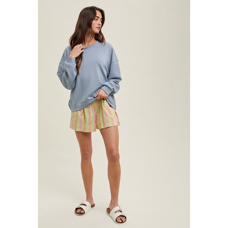 Oversized Pullover – Cloud Small