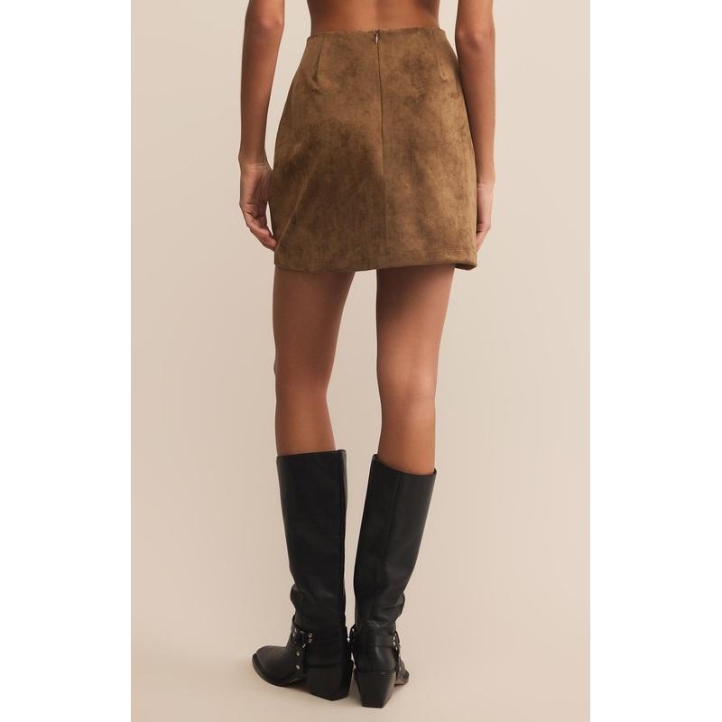 Z Supply Ciera Suede Mini Skirt – Coconut X-Small