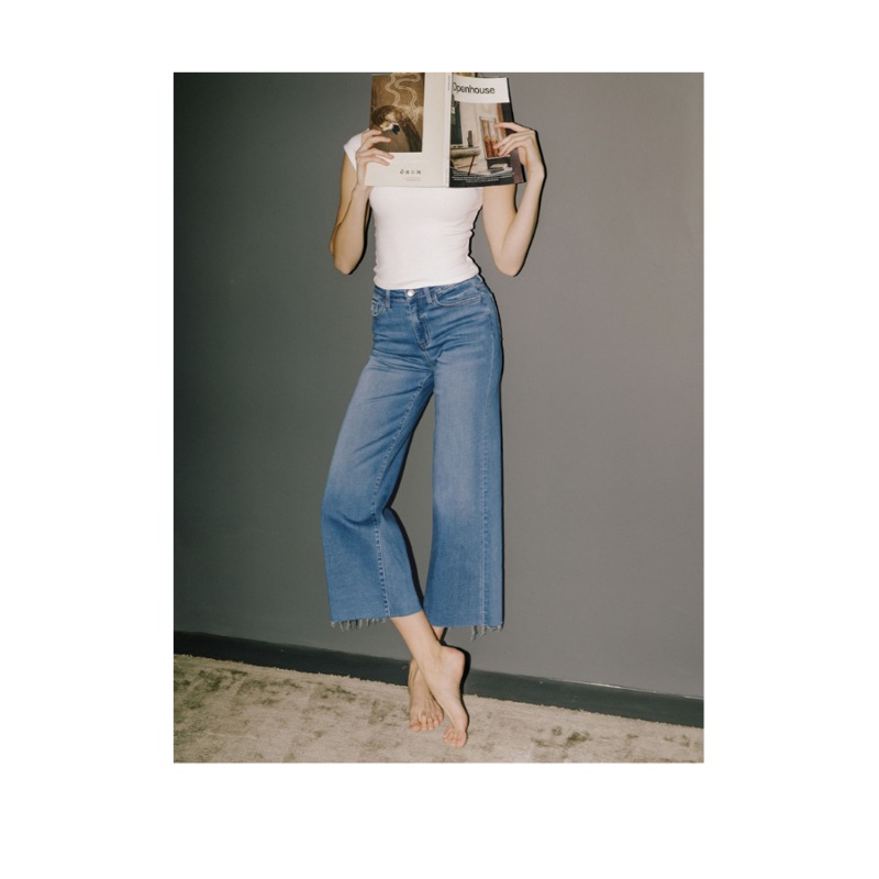 Vervet Aileeah High Rise Crop Slim Wide Right 24