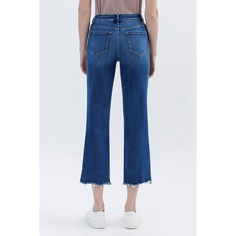 Vervet Victoria High Rise Crop Straight Love So True 24