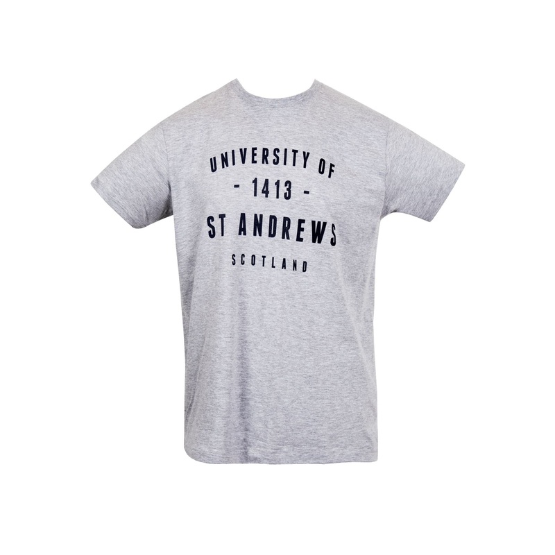 Minimal Print T-Shirt Grey Xs