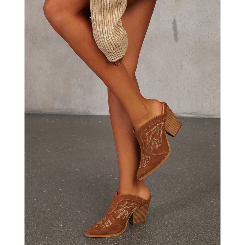 Wild One Western Mule Brown 6