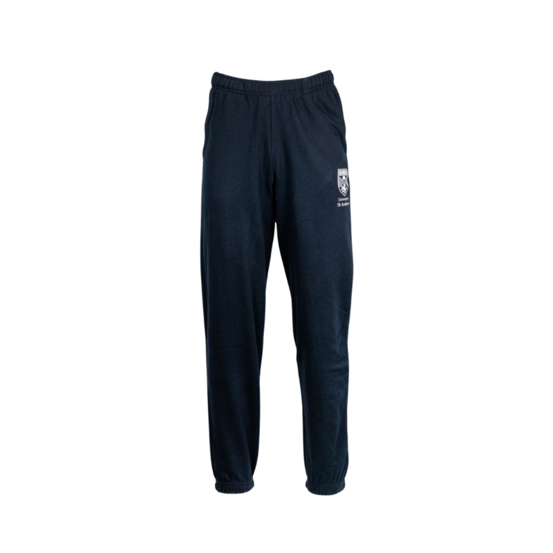 College Cuffed Sweatpants Heather Grey S