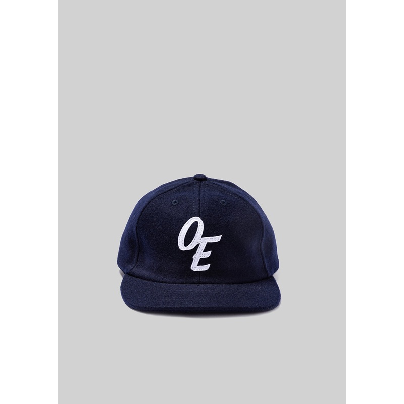 Script Cap in Felted Wool black One Size