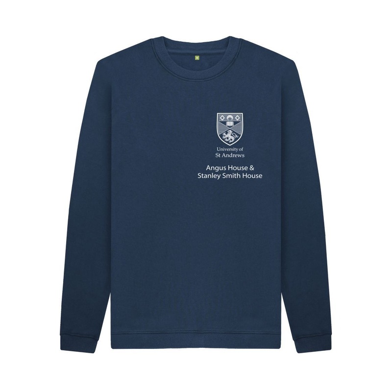 Angus House & Stanley Smith House Sweatshirt Navy Blue S