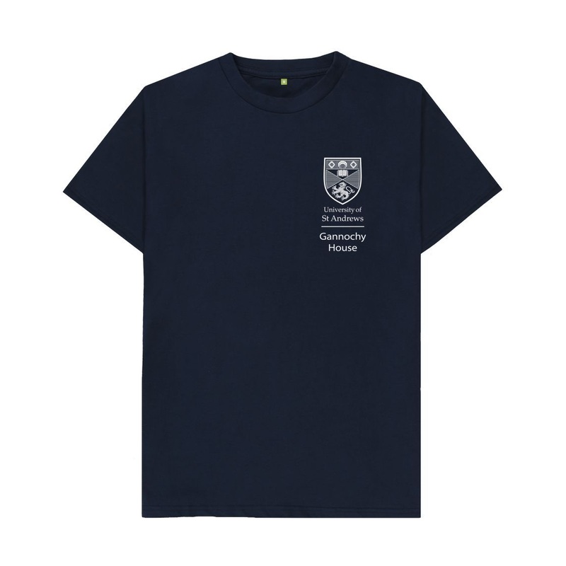 Gannochy House T-Shirt Navy Blue XS