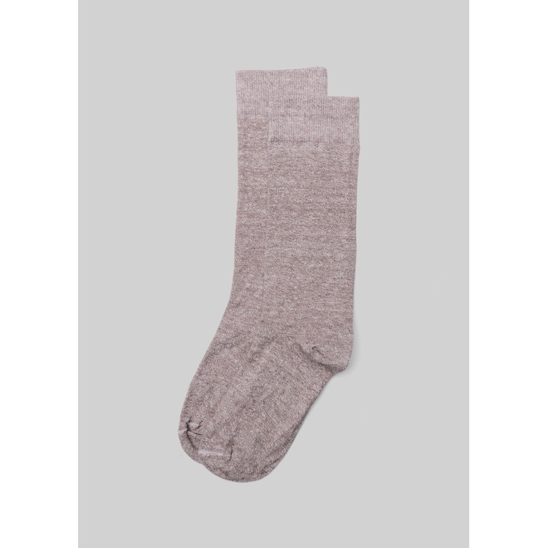 Linen Dress Sock black One Size