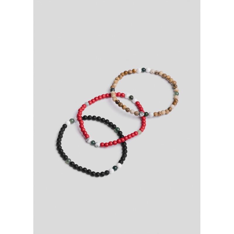 Branco x American Trench Small Bead Bracelet black One Size