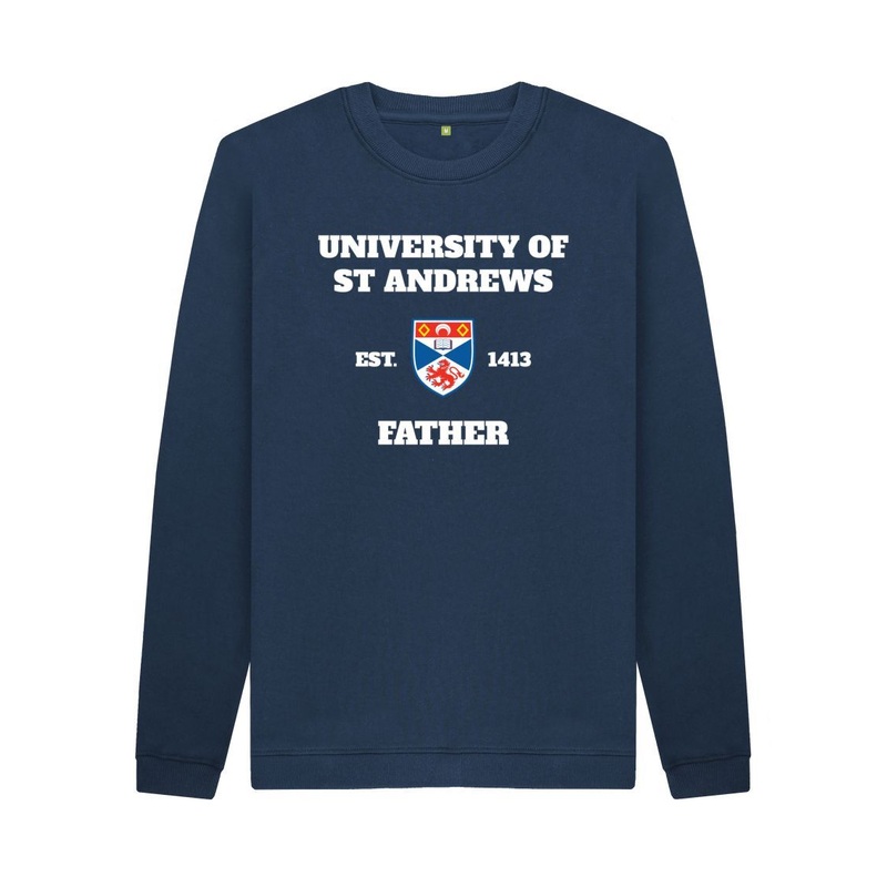 Father Sweatshirt Navy Blue S