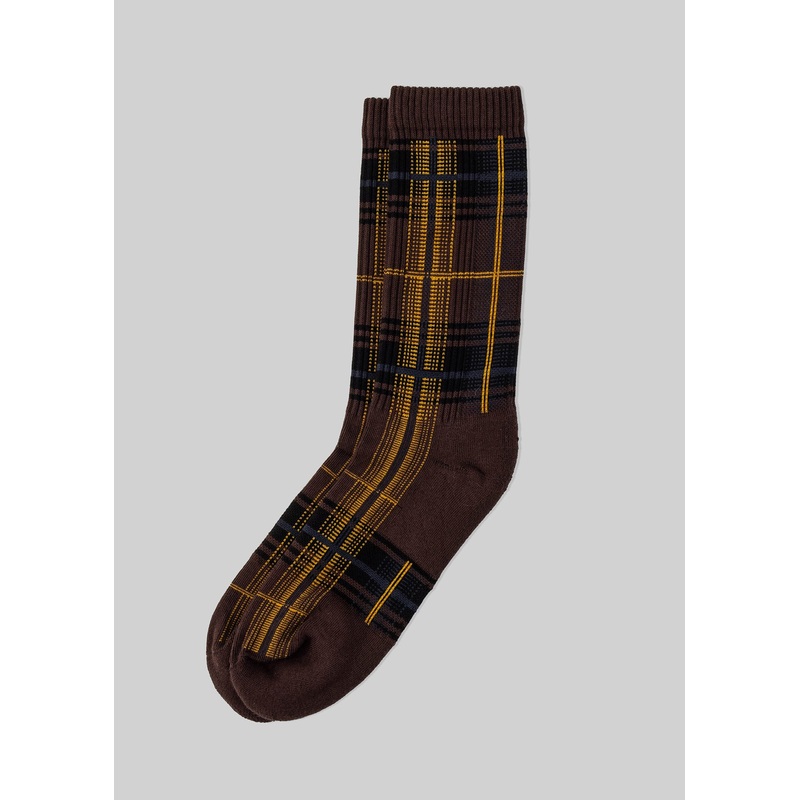 The McCallister Plaid Sock black One Size