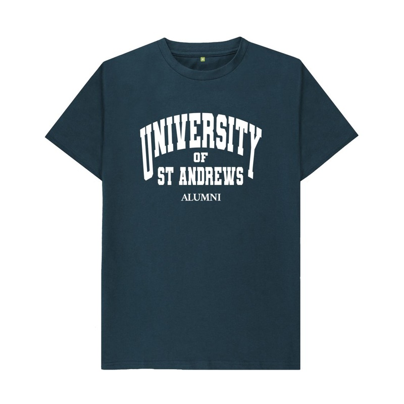 Alumni Varsity T-shirt Navy Blue XS