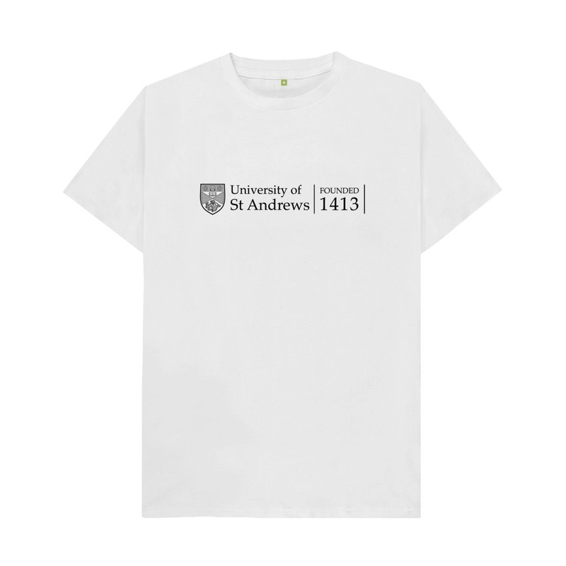 Black Founded 1413 T-shirt White XS