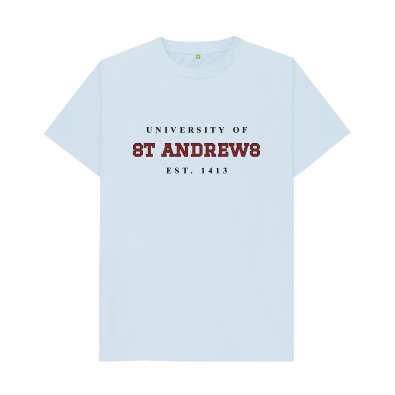 College T-shirt Sky Blue XS