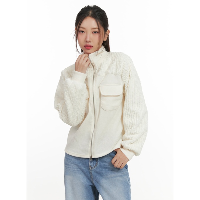 Frosty Chic Puffer Jacket CN428 Light beige S/M