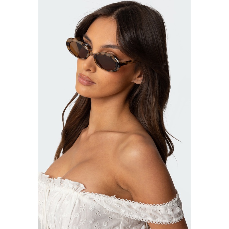 Mani Oval Sunglasses TORTOISE OS